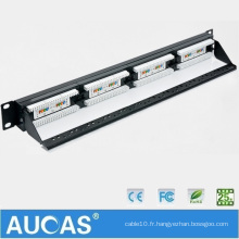 UTP Cat5e 24 port krone Patch Panel